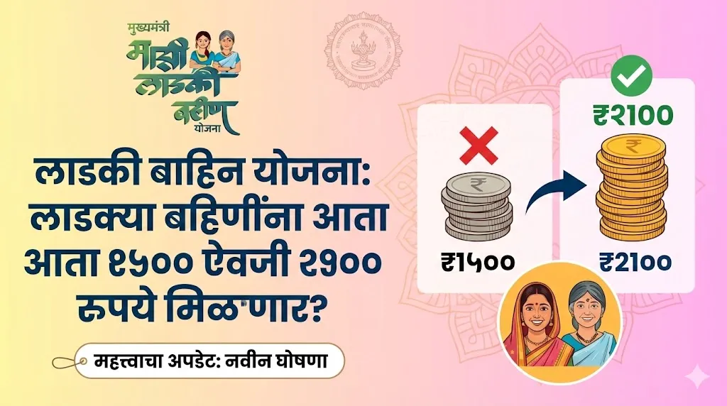 mukhyamantri ladki bahin yojana 2100 rupee update