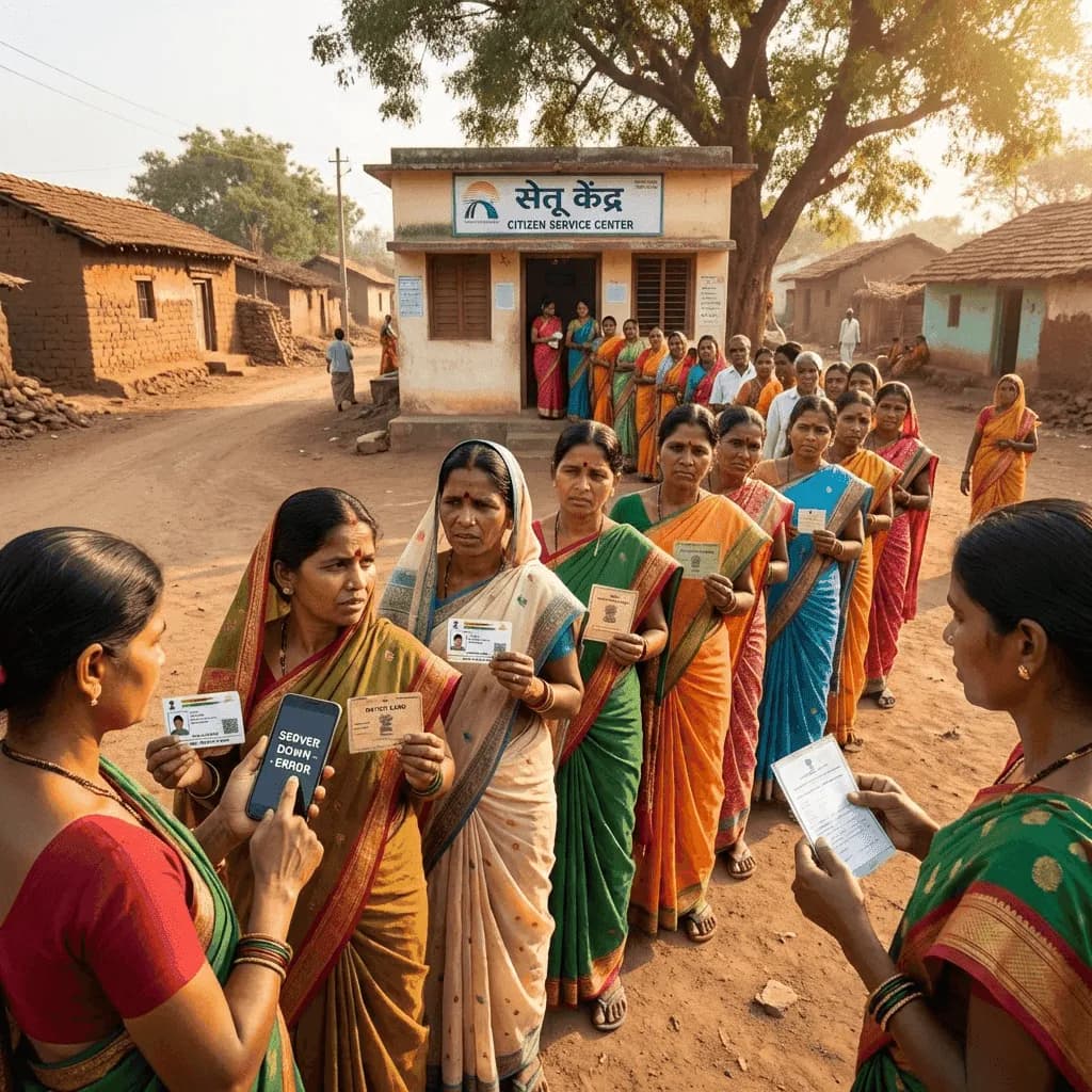 लाडकी बहीण योजना: ग्रामीण भागातील महिलांना फॉर्म भरताना येत आहेत 'या' मोठ्या अडचणी